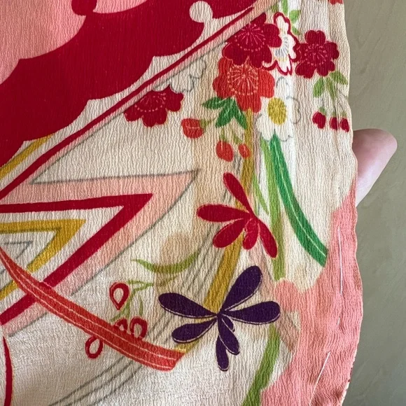 Antique Silk Kimono - Picture 9 of 10